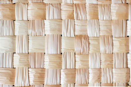 Netting made of birch bark, texture, backgroundの写真素材