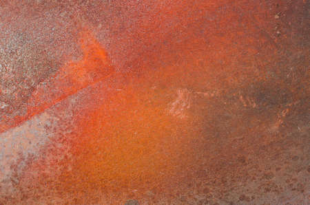 Rust on an old sheet of metal texture.の写真素材