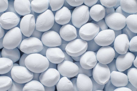 Polymer additive in granules background texture.の写真素材