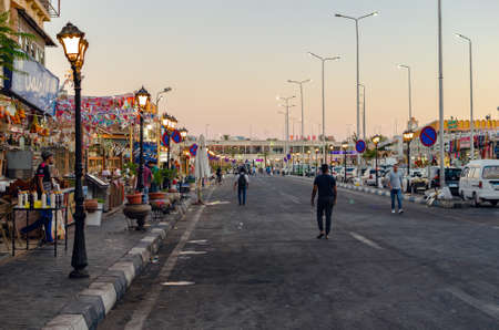 Sharm El Sheikh, Egypt May 10, 2019: Shops on the streets of Sharm El Sheikh.のeditorial素材