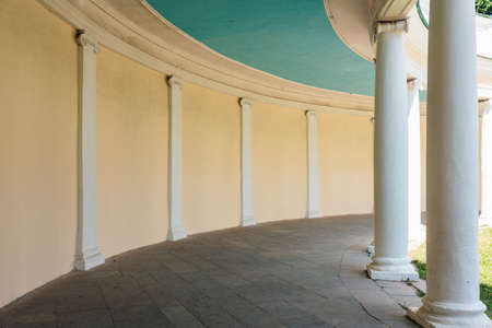 Echo Colonnade in Alexandria Park, Bila Tserkva, Ukraine.の写真素材