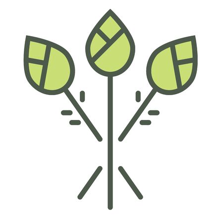 Logo or label cone. Line style logotype. Easy to use cone template. Vector abstract sign or emblem.のイラスト素材