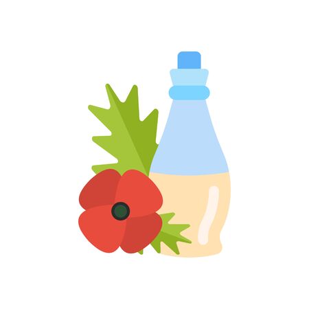 Icon in flat style. Vector illustration for food stores, websites and web applications.のイラスト素材