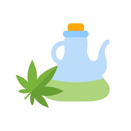 Icon in flat style. Vector illustration for food stores, websites and web applications.のイラスト素材