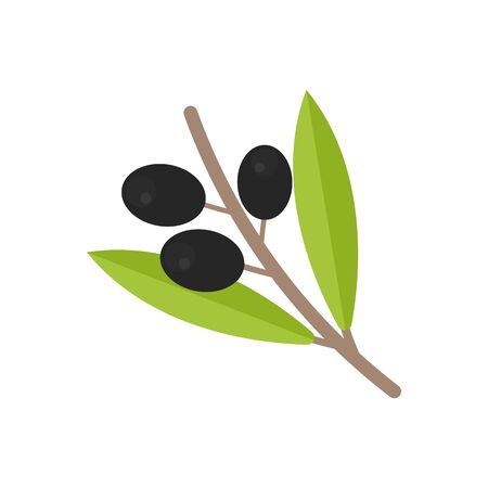 Icon in flat style. Vector illustration for food stores, websites and web applications.のイラスト素材