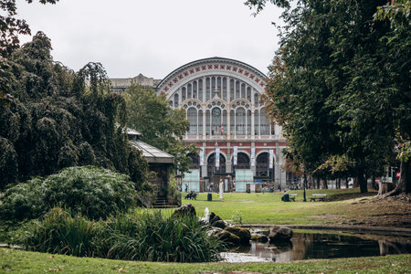Turin, Italy - October 6, 2024: Torino Porta Nuova railway stationのeditorial素材