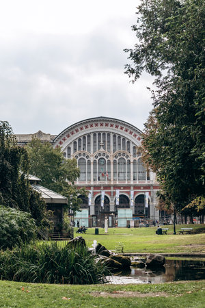 Turin, Italy - October 6, 2024: Torino Porta Nuova railway stationのeditorial素材