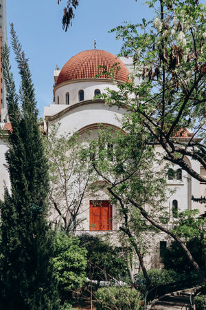 Orthodox Church of Saint Nicholas in Beirutの写真素材