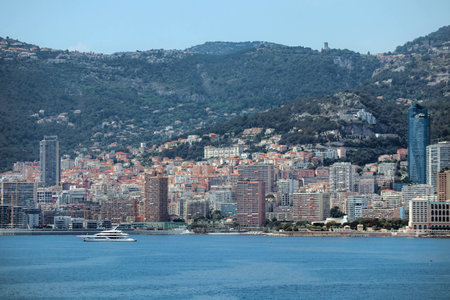 A view of the Principality of Monaco from Cap Martin