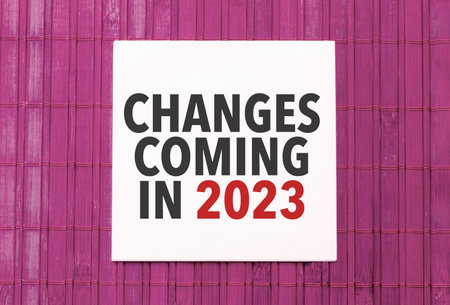Notebook with Tools and Notes with text changes coming in 2023