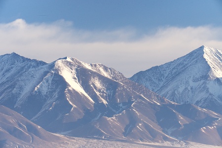 Picturesque landscape of Mongoliaの写真素材