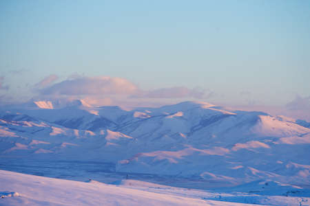 Picturesque landscape of Mongoliaの写真素材