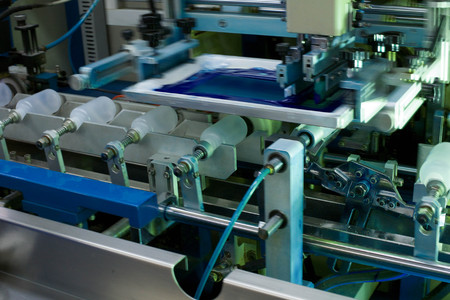 Manufacturing and printing on plastic bottles