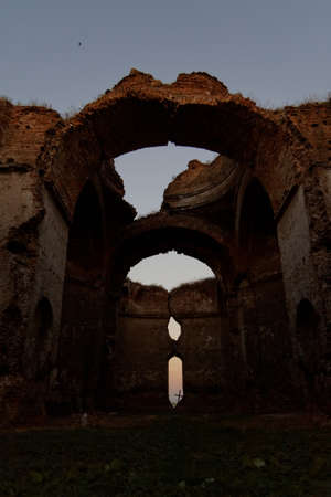 Chiajna churchの写真素材