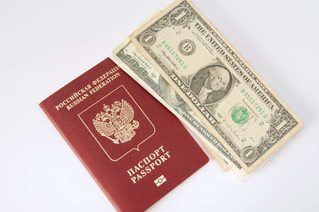 foreign passport and a lot of money