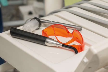 Dental tool glassesの写真素材