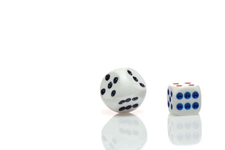 the dice with the numbers