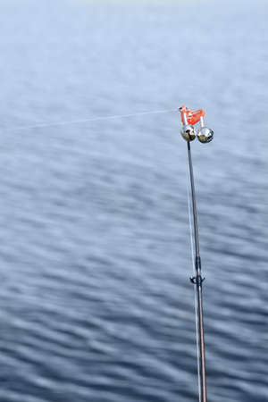 end a spinning with a hand bellの写真素材