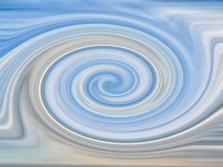 Funnel twisted lines to the centerの写真素材