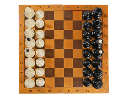 chess on a chess Board