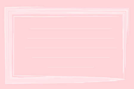 pink letter card for mother's day or valentines. Vector illustration.のイラスト素材