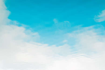 reflection of blue sky and cloud in the lake. abstract background