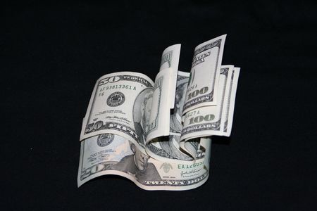 dollar billsの写真素材