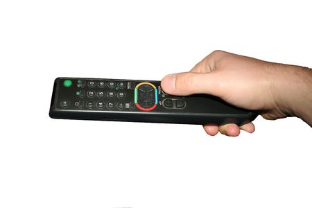 TV remote controlの写真素材