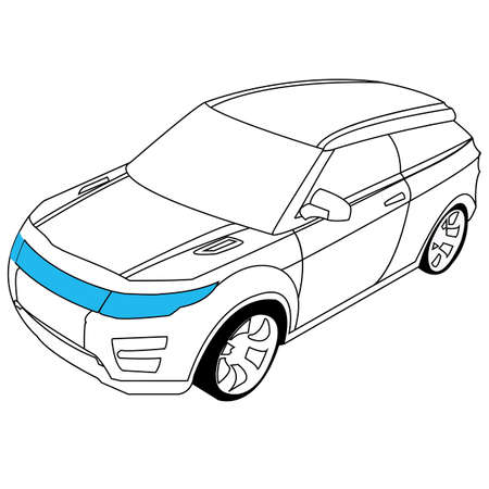 Car vectorのイラスト素材