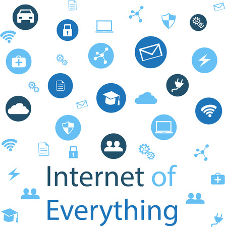 Internet of Everythingのイラスト素材
