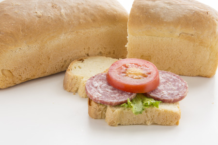 Homemade bread, rustic organic healthy traditional bakeryの写真素材