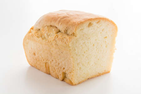 White bread, homemade fresh bread for healthy breakfastの写真素材