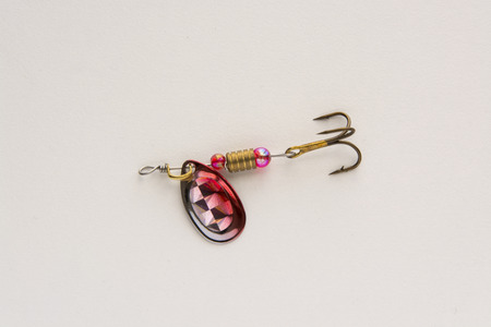 Fishing lure, bait spoon, recreation sport equipmentの写真素材