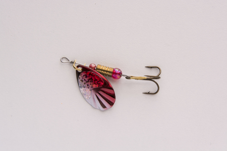 Fishing lure, bait spoon, recreation sport equipmentの写真素材