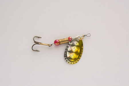 Fishing lure, bait spoon, recreation sport equipmentの写真素材