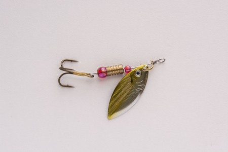 Fishing lure, bait spoon, recreation sport equipmentの写真素材