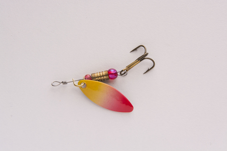 Fishing lure, bait spoon, recreation sport equipmentの写真素材
