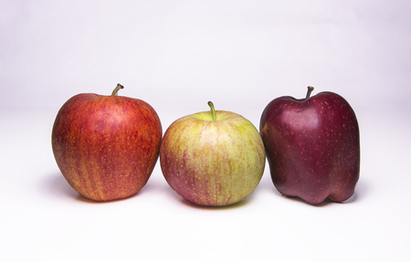 Sweet fresh apple, organic delicious snack, tasty vitaminの写真素材