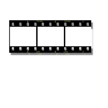 Vintage style film frames.の写真素材