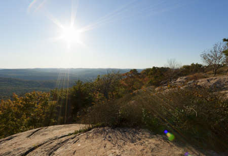 Beautiful Fall scenery in Upstate New York.の写真素材