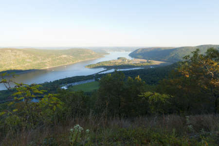 Beautiful Fall scenery in New York, USA.の写真素材