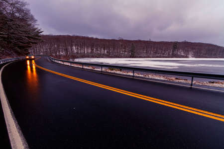 Winter landscapeの写真素材