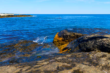 Rocky shoreの写真素材