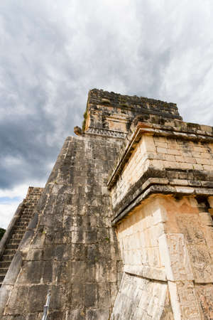 Scenic views of Chichen Itza Maya ruins on Yukatan Peninsula, Mexico.