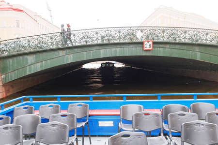 SAINT PETERSBURG, RUSSIA - APRIL 22:Street views of Saint Petersburg, Russia on April 22, 2015.のeditorial素材