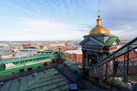 SAINT PETERSBURG, RUSSIA - APRIL 22:Street views of Saint Petersburg, Russia on April 22, 2015.のeditorial素材