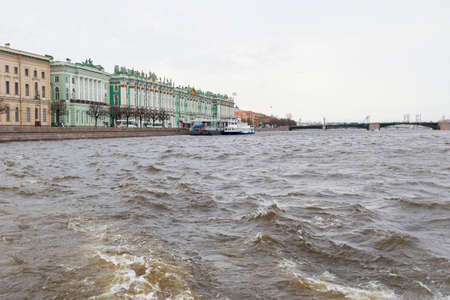 SAINT PETERSBURG, RUSSIA - APRIL 22:Street views of Saint Petersburg, Russia on April 22, 2015.のeditorial素材