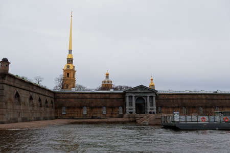SAINT PETERSBURG, RUSSIA - APRIL 22:Street views of Saint Petersburg, Russia on April 22, 2015.のeditorial素材