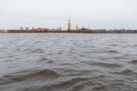 SAINT PETERSBURG, RUSSIA - APRIL 22:Street views of Saint Petersburg, Russia on April 22, 2015.