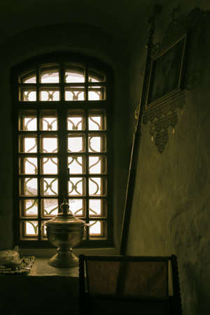 Spaso-Preobrazhensky Monastery Mirozhsky in Pskovのeditorial素材